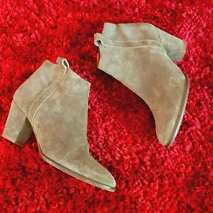 Madewell Lather ankle boots booties size 7